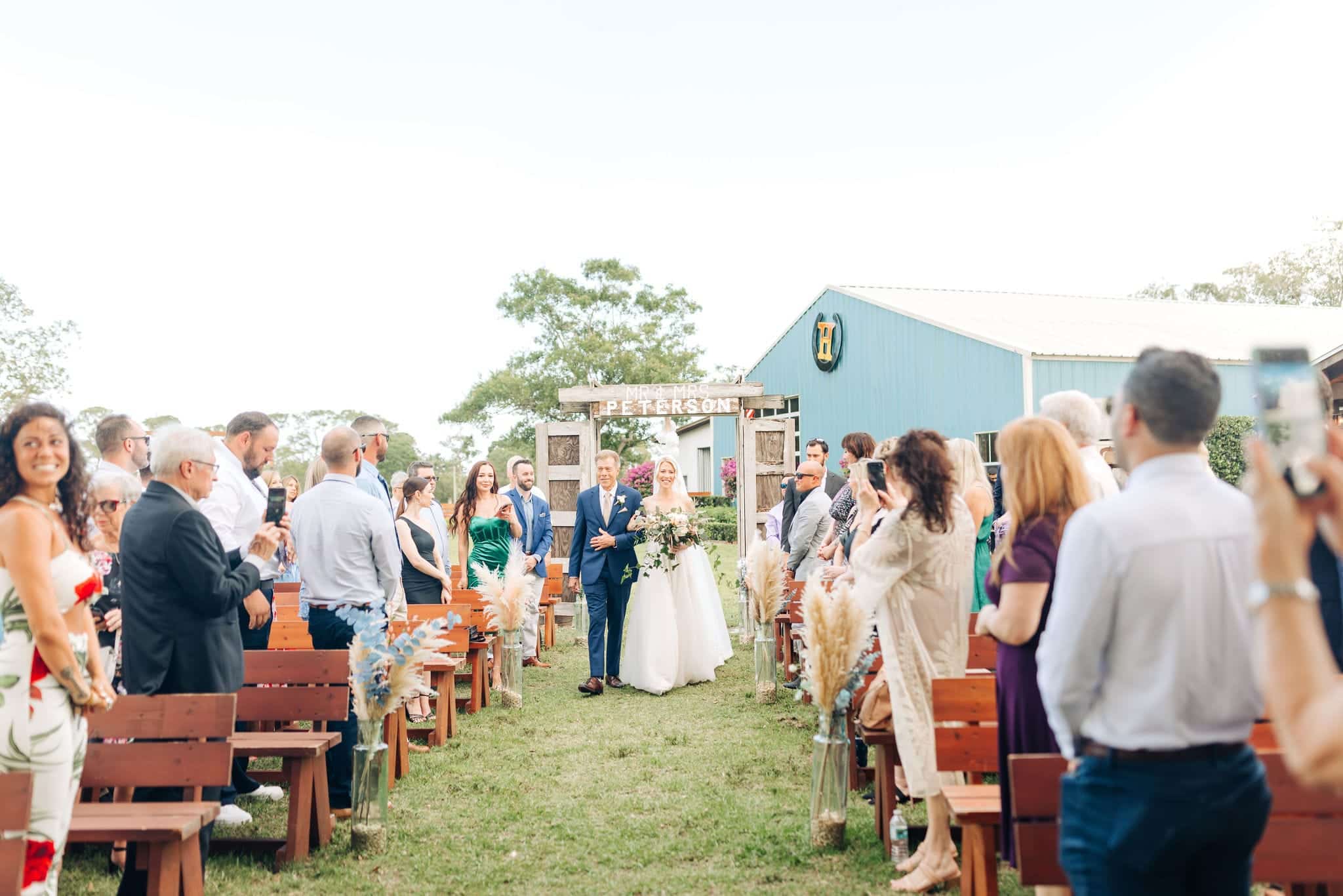 Ceremony Gallery - The Big Blue Barn at Rockin H Ranch